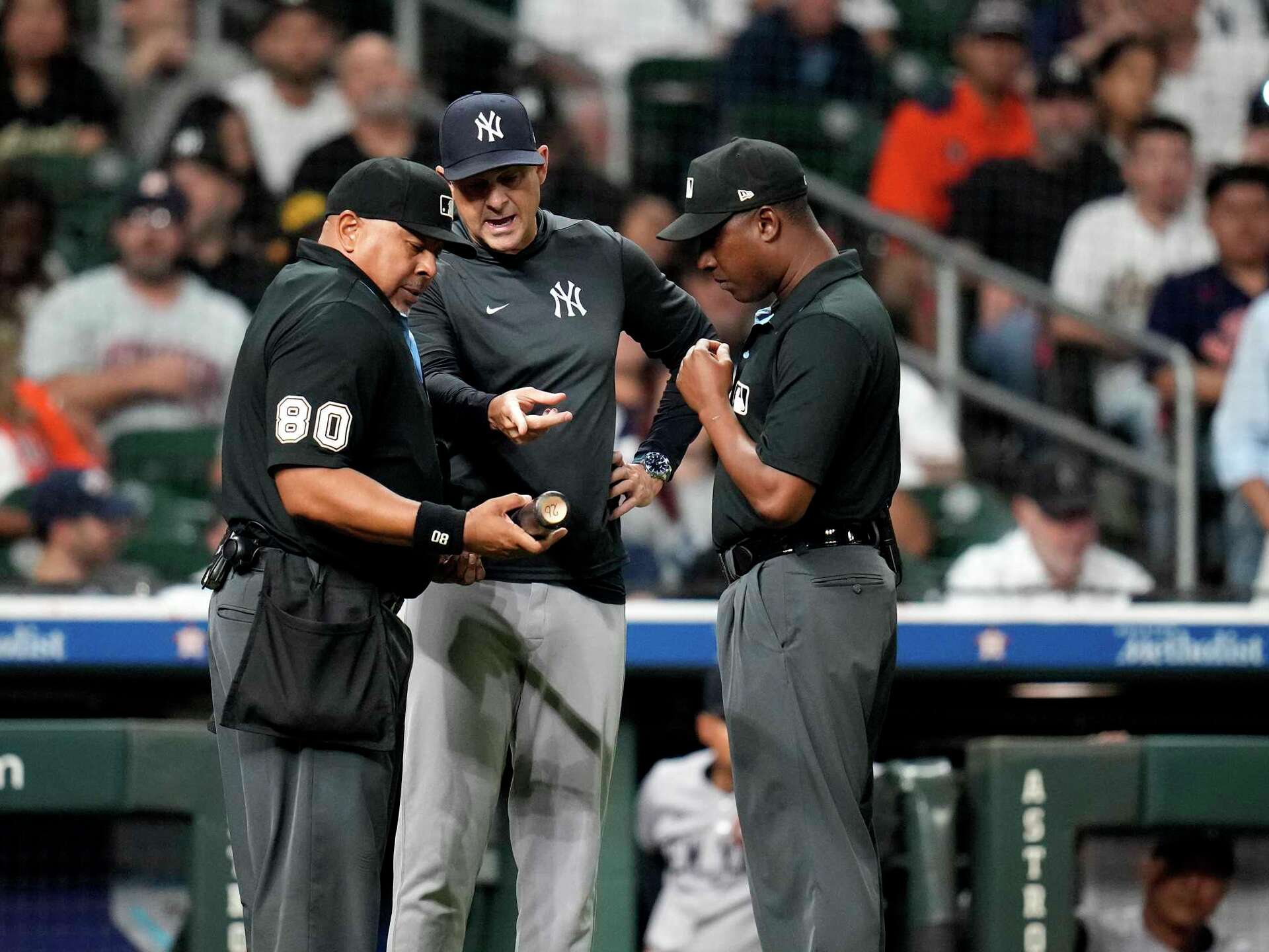 Astros' Taylor Trammell breaks silence on 'ridiculous' bat confiscation vs. Yankees